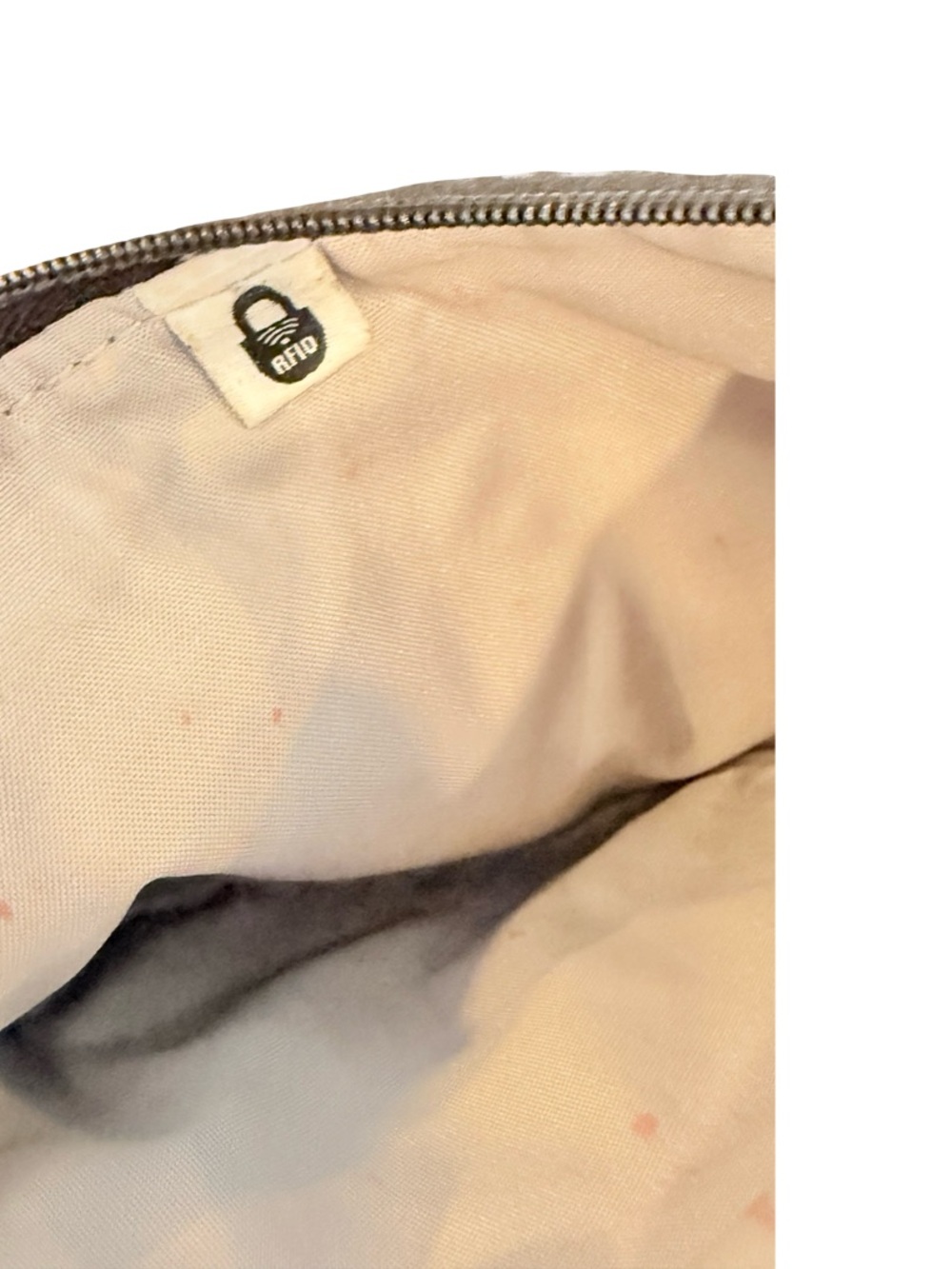 Baggallini Gray and White Floral Crossbody Bag - Picture 16 of 16